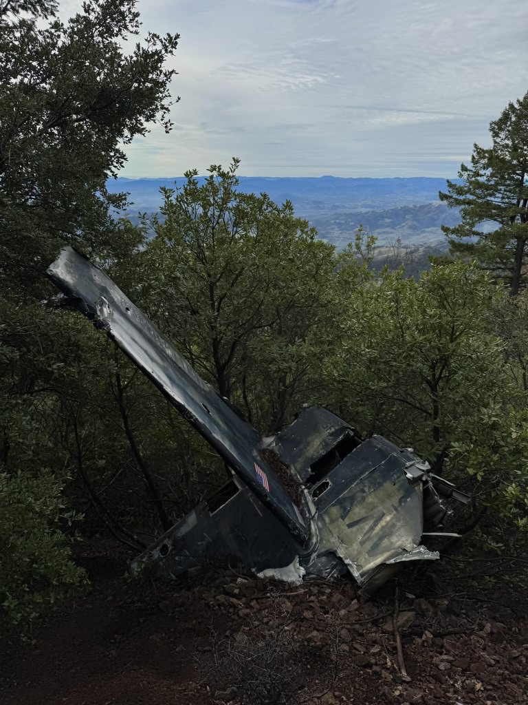 Tail section of the Skyraider